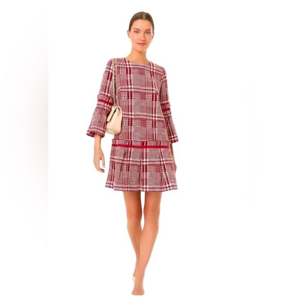 Tuckernuck Dresses & Skirts - Tuckernuck - XL Cranberry Check Kennedy Dress